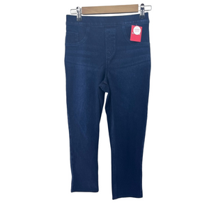 NWT Spanx Dark Wash Jeanish Cropped Jeggings Medium